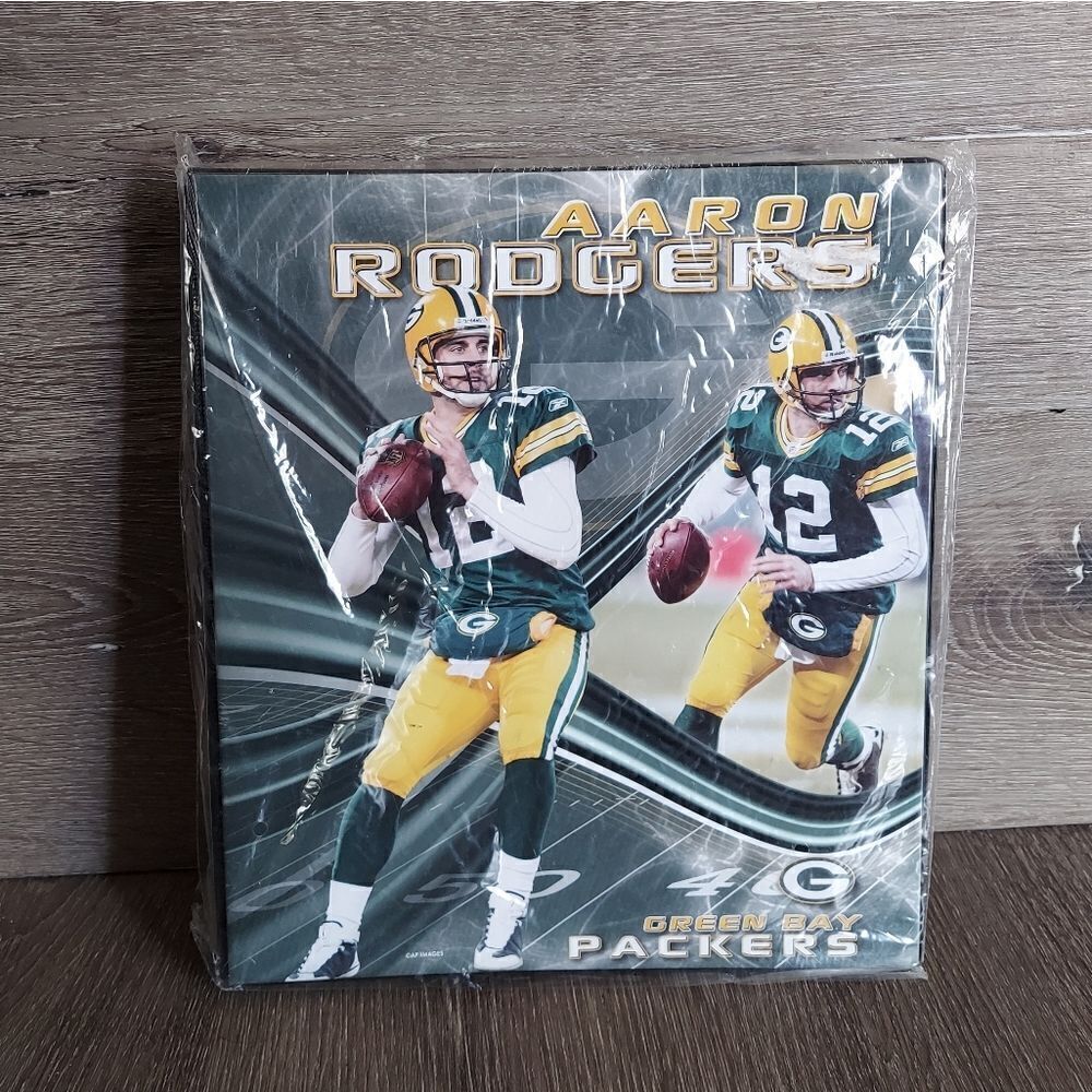 Aaron Rodgers Green Bay Packers NFL Collectible Binder